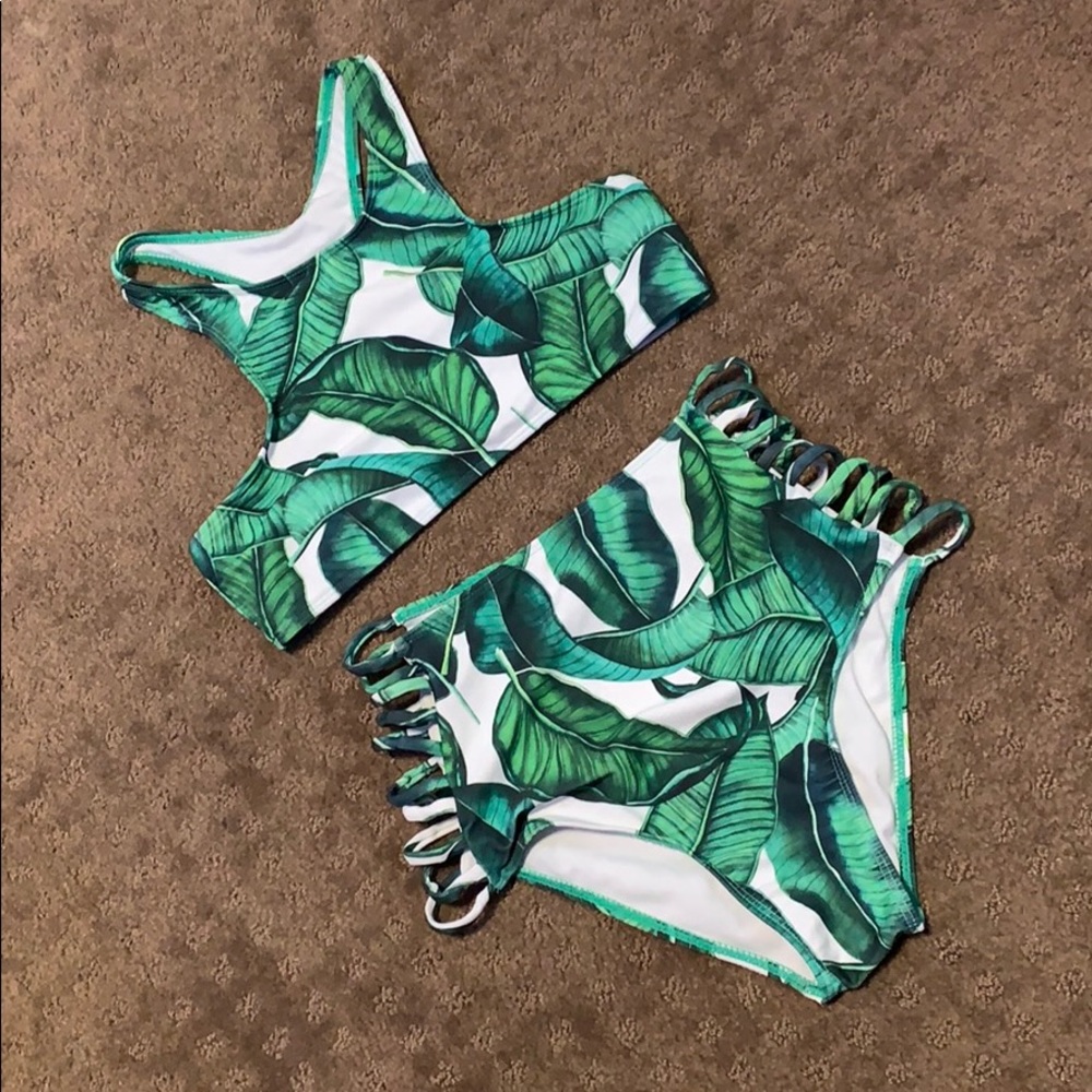 Tropical Print Bikini